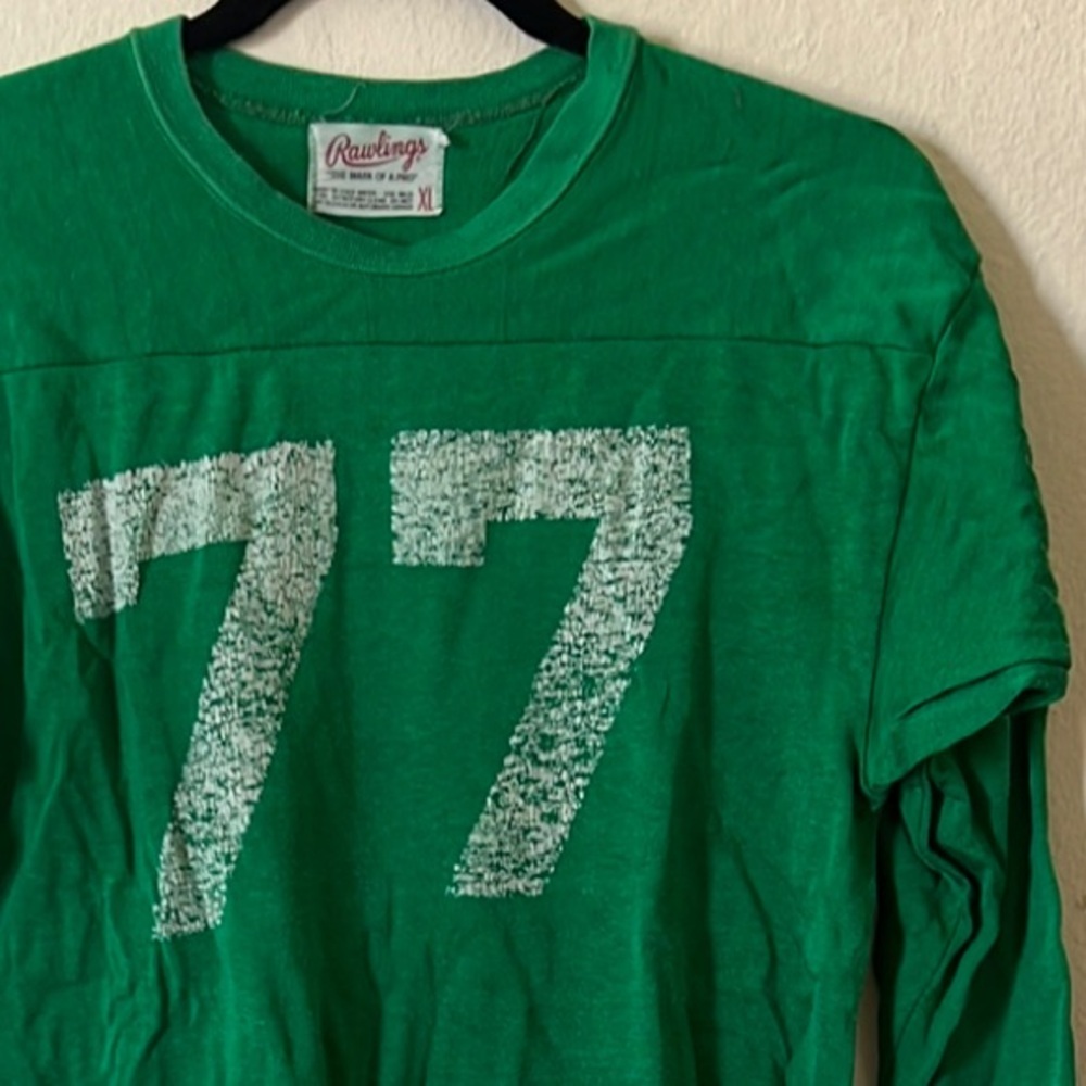 Vintage 70s Football Jersey - Picture 2 of 8